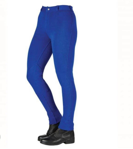Saxon Warm Up Blue Jodphurs