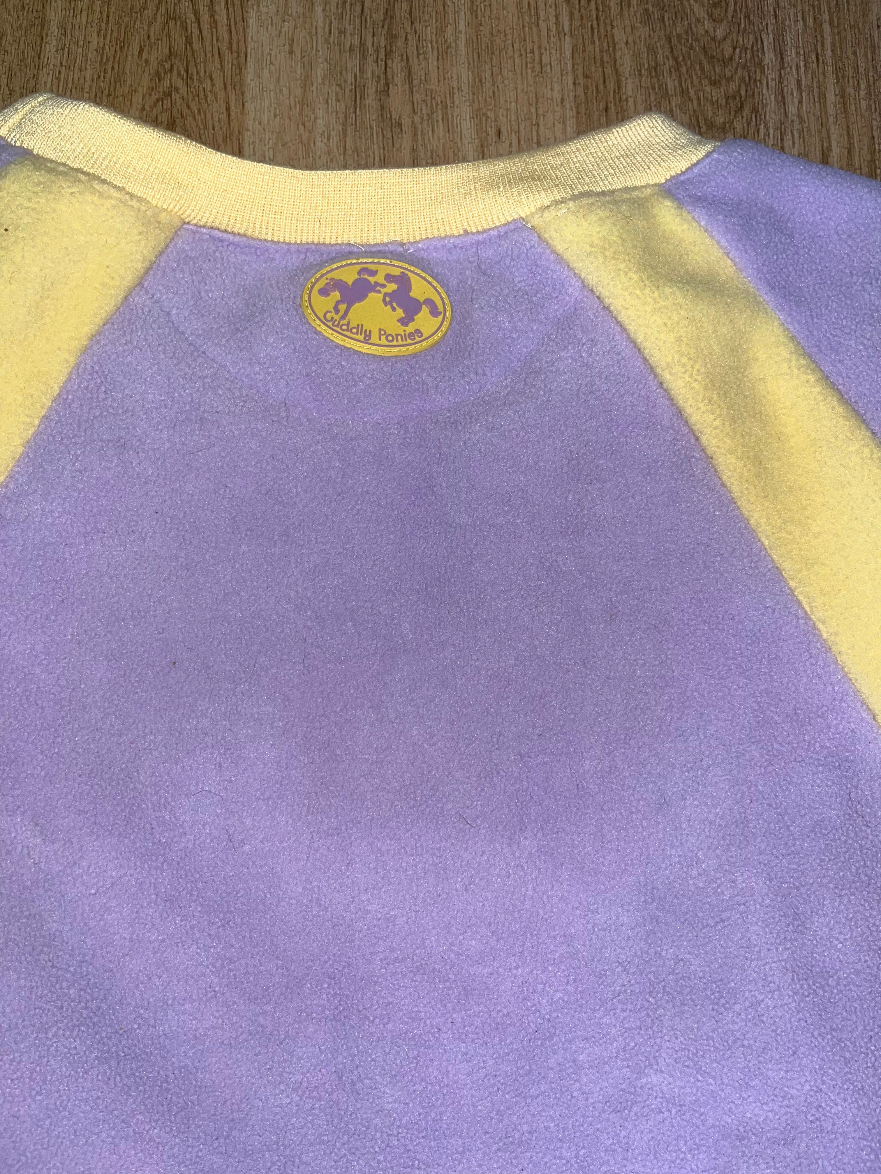Cuddly Ponies Children’s Fleece Jumper Size 10 Years
