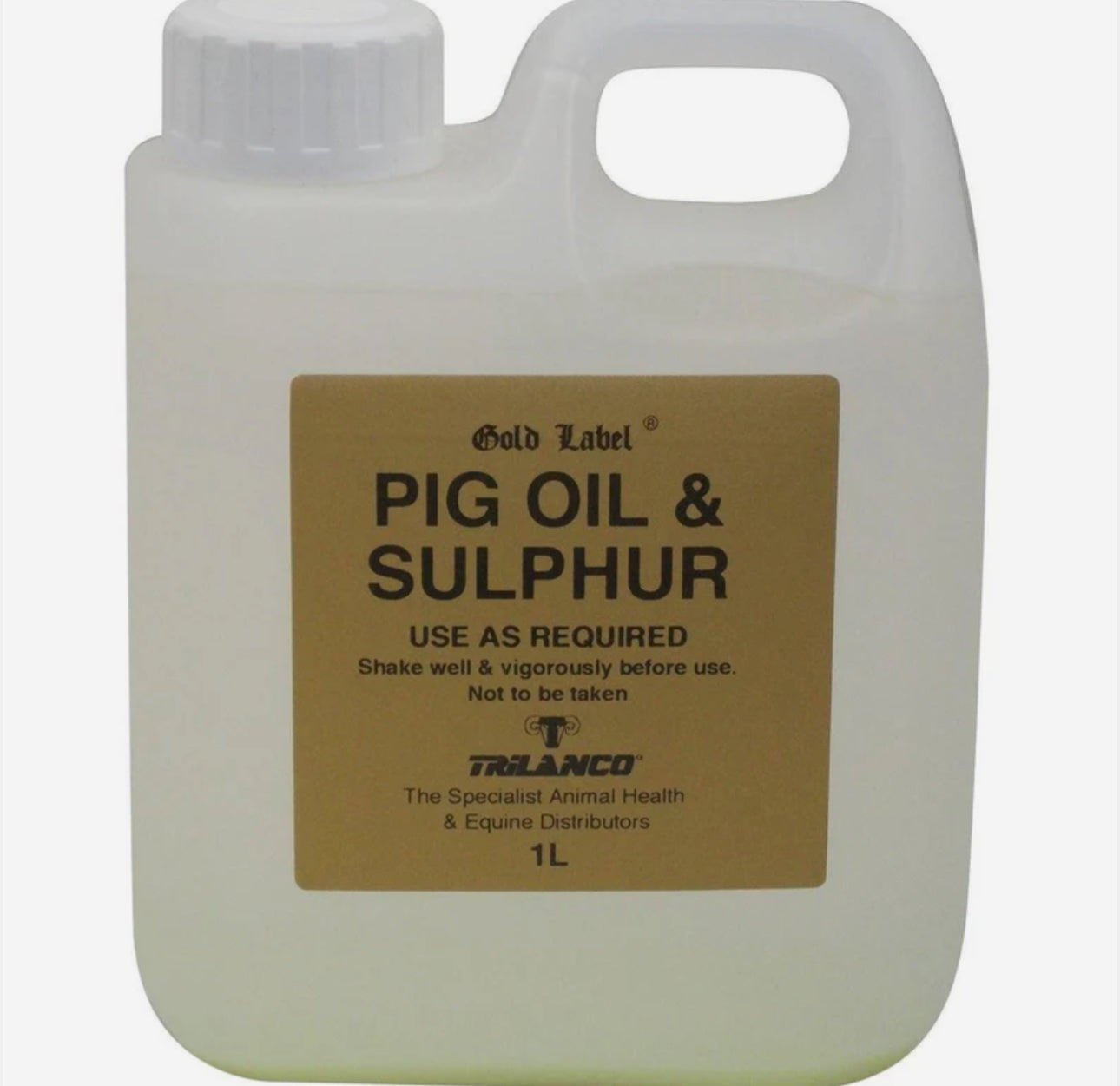 Gold Label Pig Oil & Sulphur