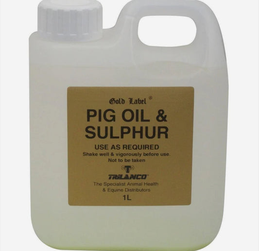 Gold Label Pig Oil & Sulphur