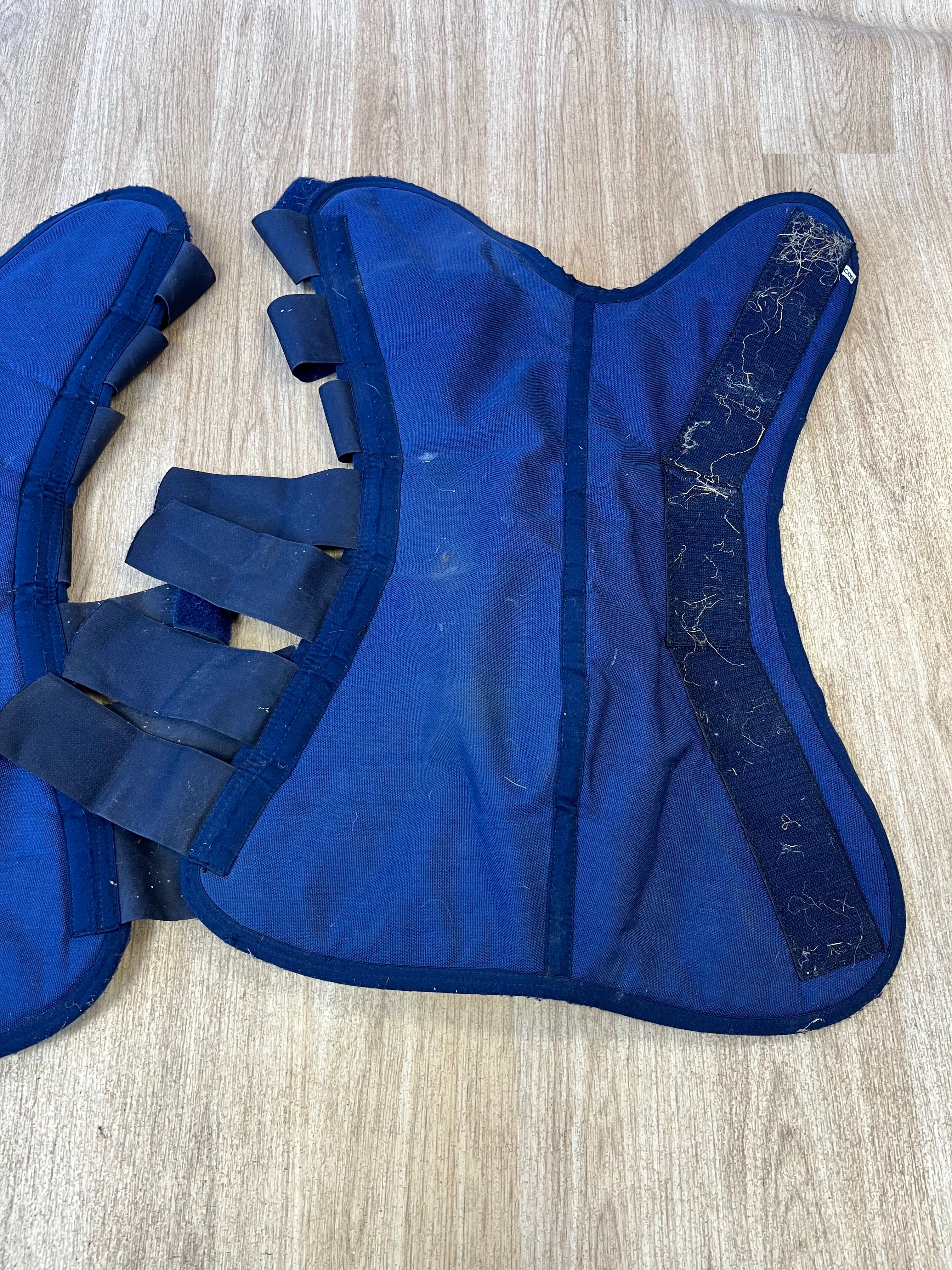 Woof Wear Navy Travel Boots Cob  Fronts And Backs