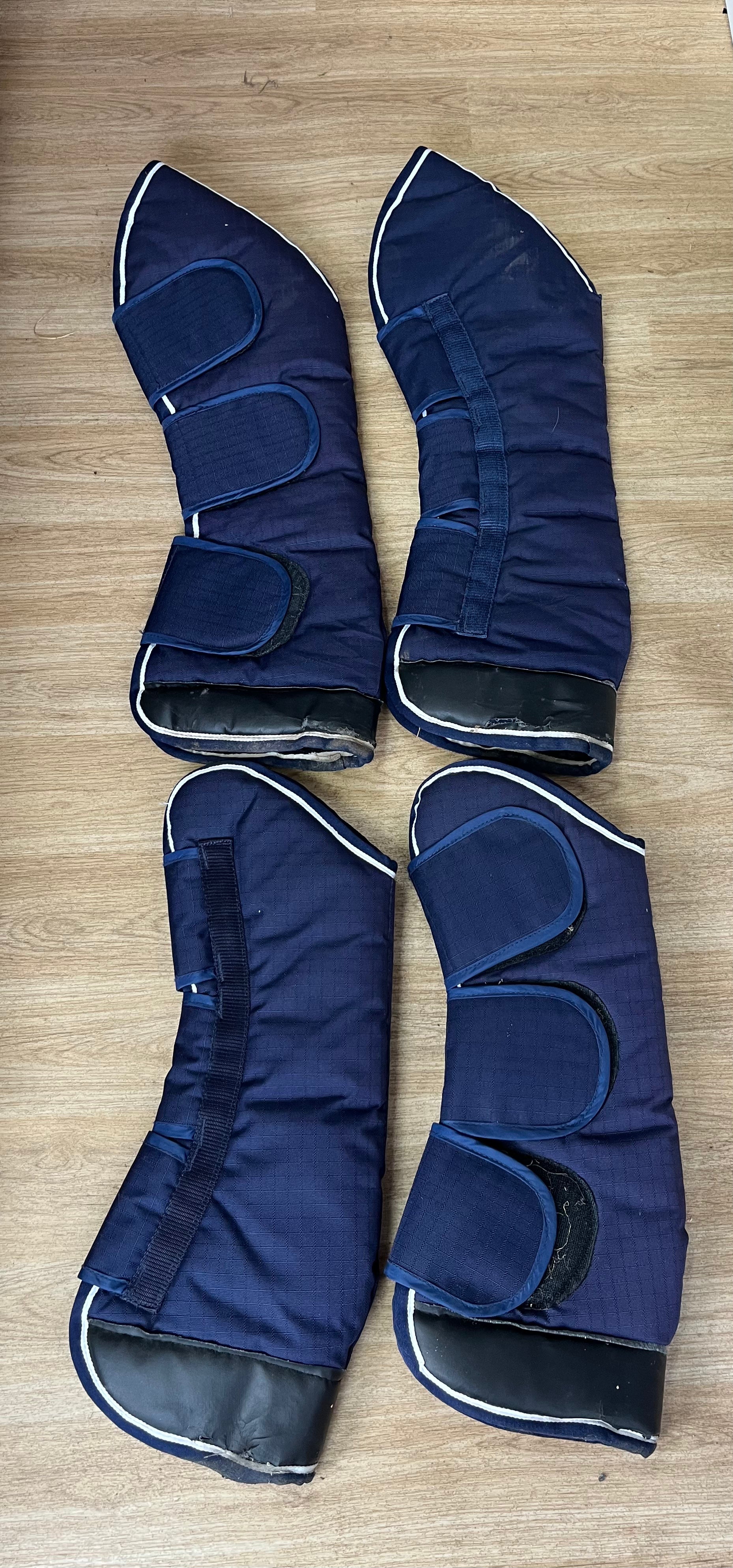 Pony Travel Boots Fronts / Backs