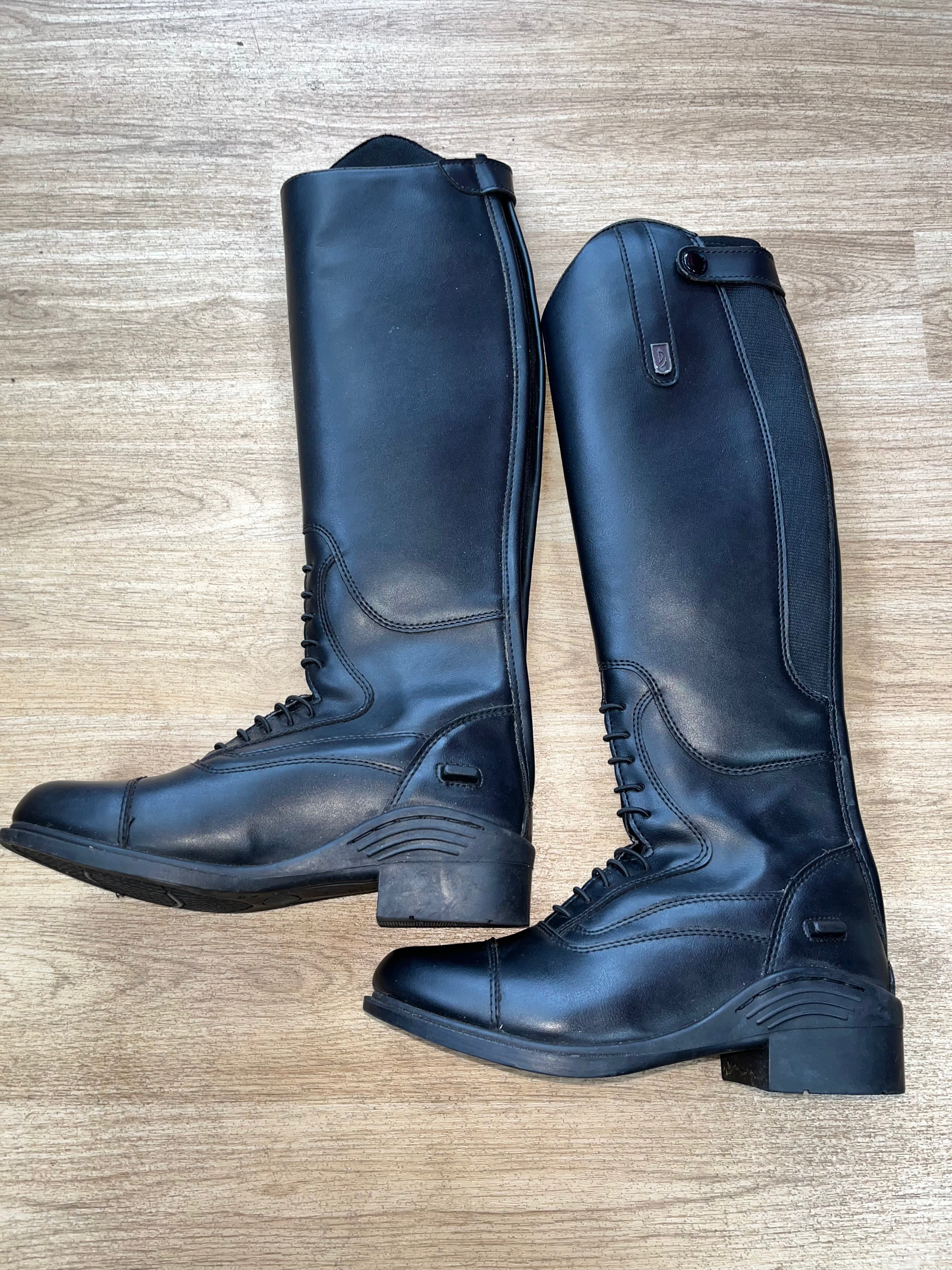 Bow And Arrow Children’s Long Zip Riding Boots Size 37