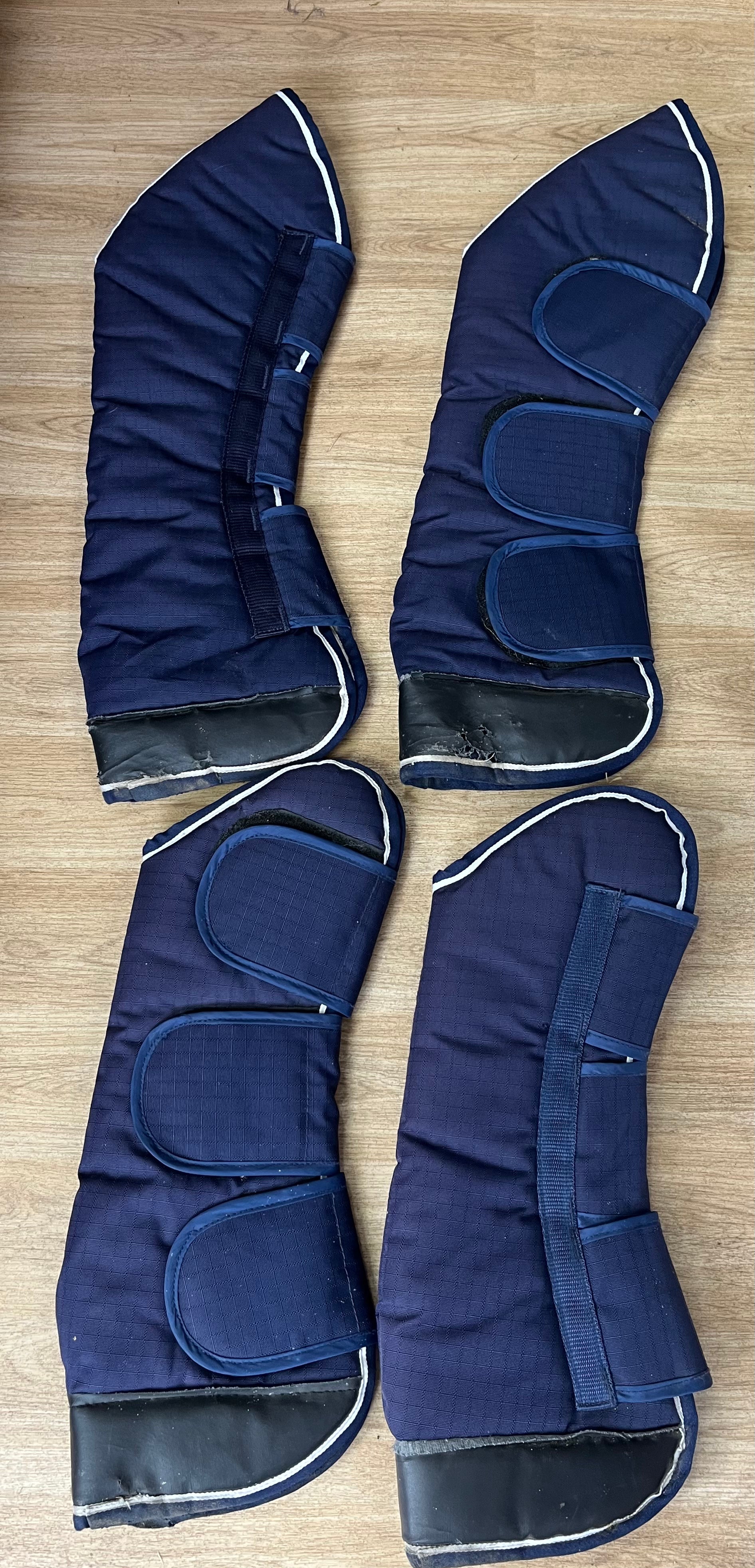 Pony Travel Boots Fronts / Backs