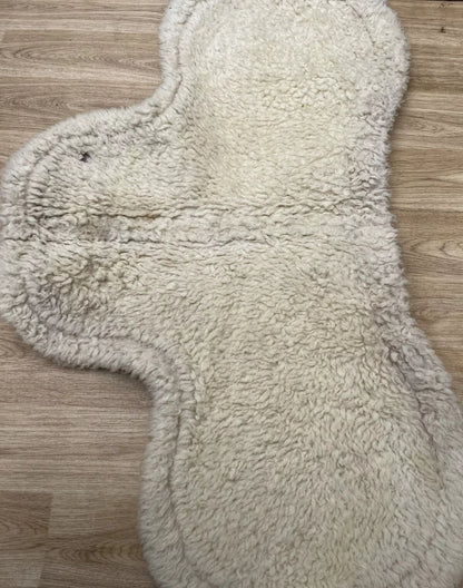 White Size - Cob Pure Wool Numnah