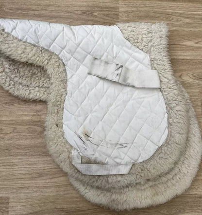White Size - Cob Pure Wool Numnah