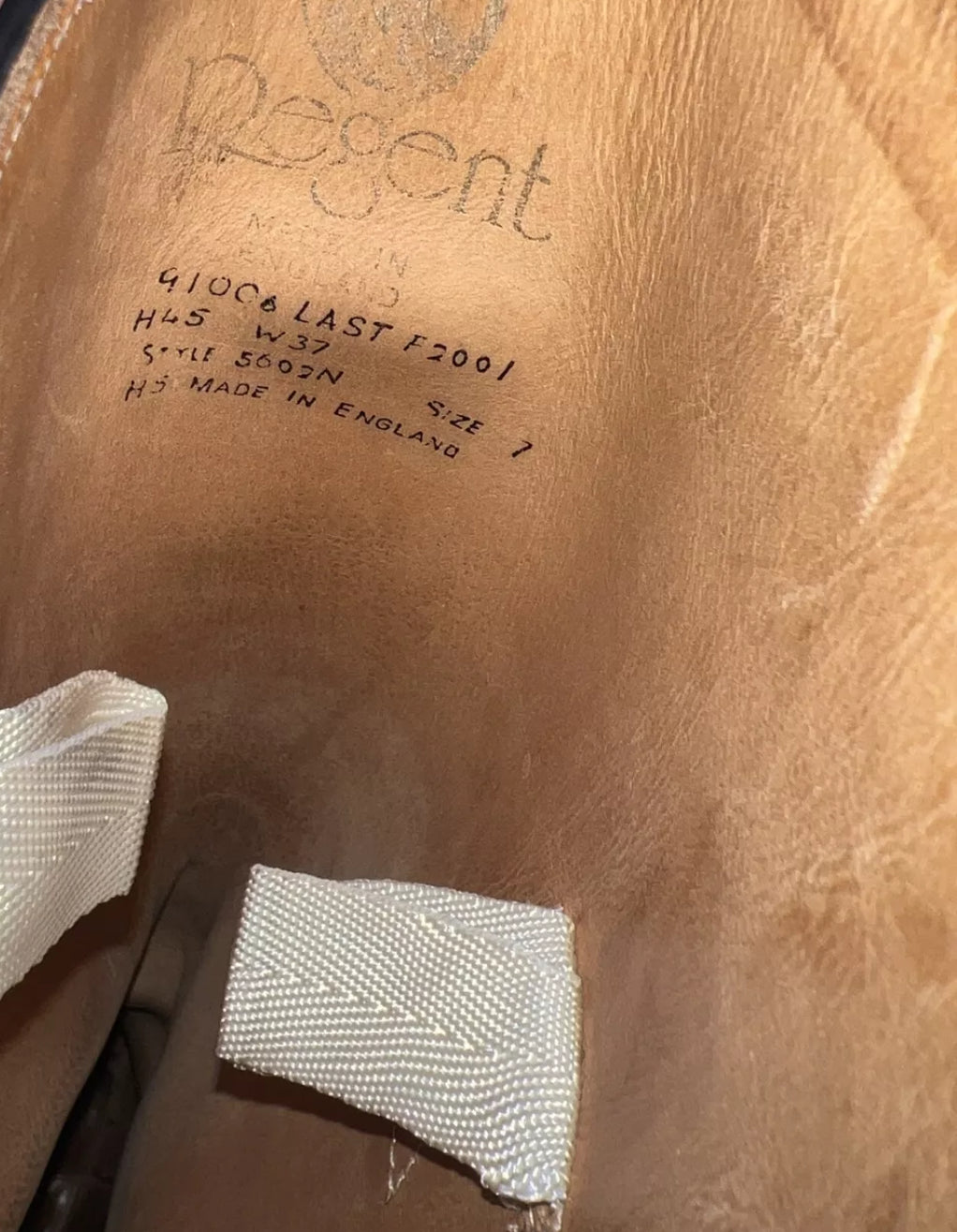 Regent Long Leather Riding Boots - 7 - Hunting Dressage