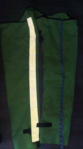 Luna Rider Full Length Chaps Reflective Straps Size Small
