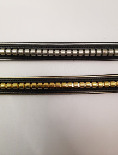 Clencher Browband - Silver or Gold