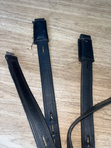 Webbing English Leather Stirrup Leathers 70 Cms