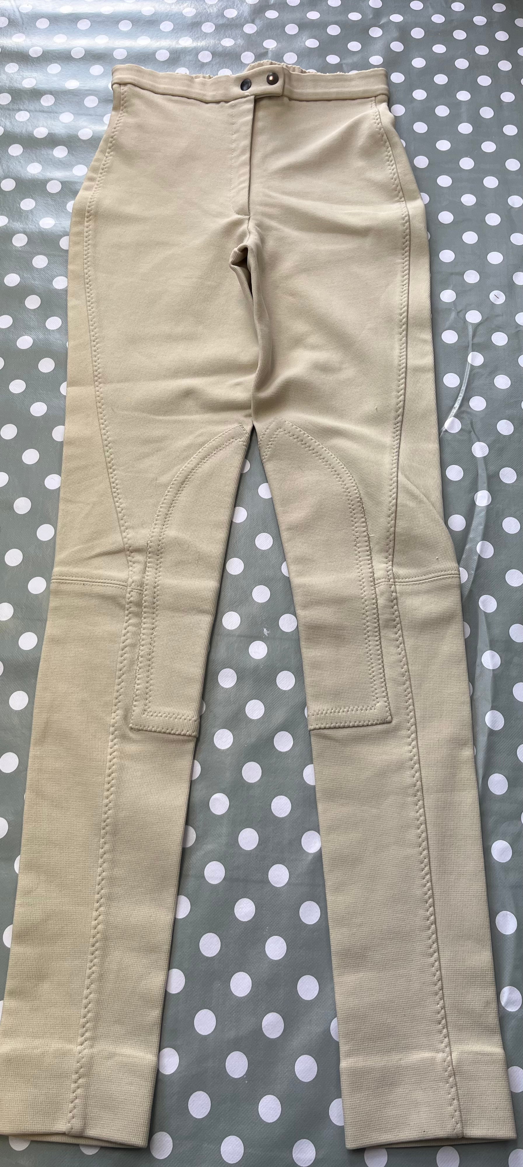 Caldene Ladies Beige Jodphurs Size 26”Long