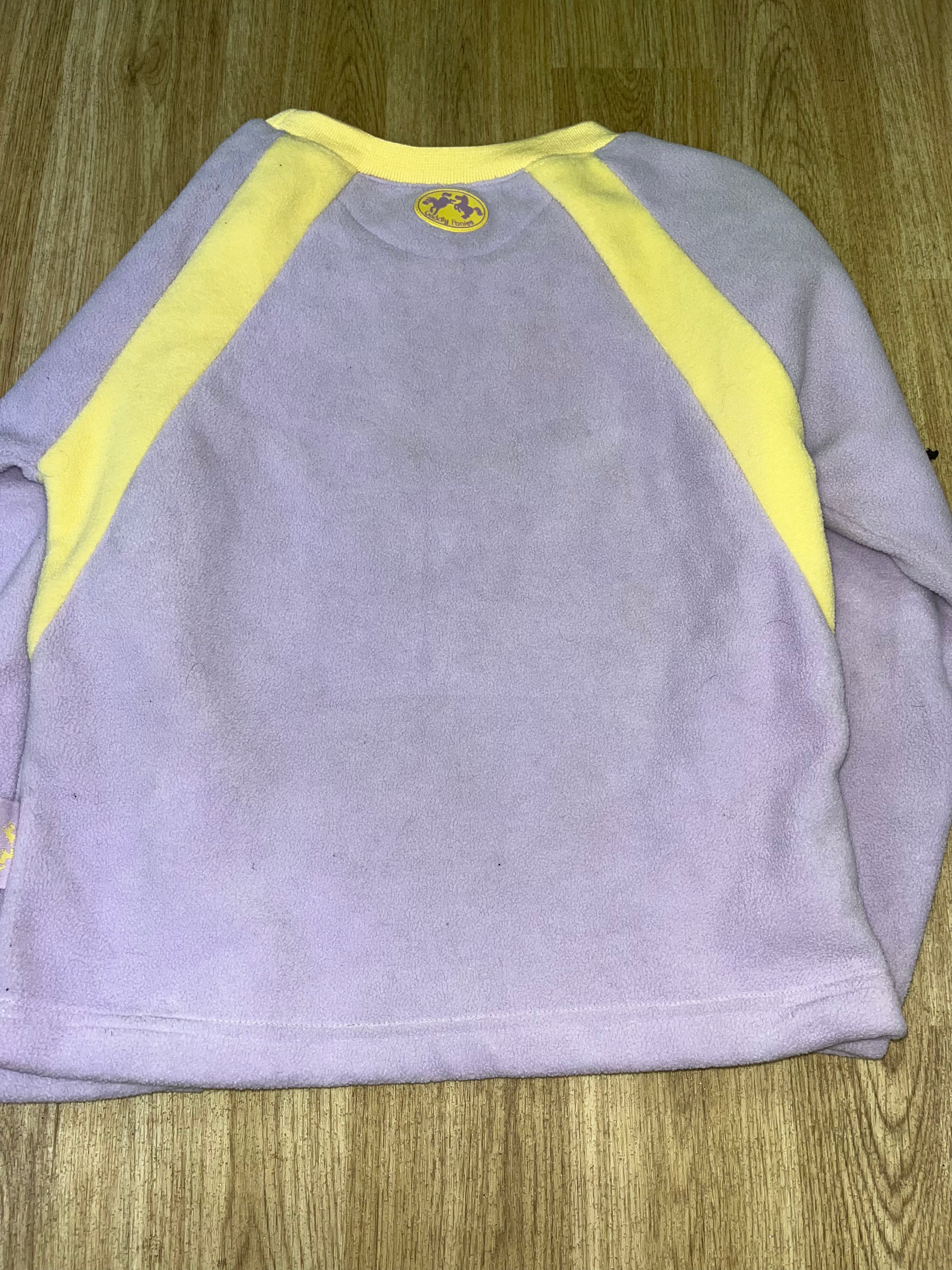 Cuddly Ponies Children’s Fleece Jumper Size 10 Years