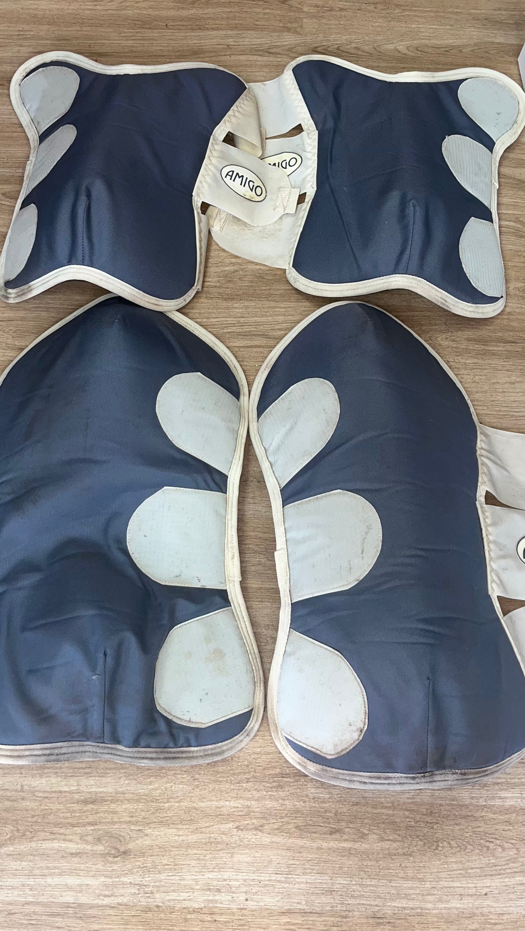 Amigo Travel Boots Fronts / Backs Pony