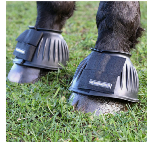 Hy Equestrian Rubber Over Reach Boots - Full