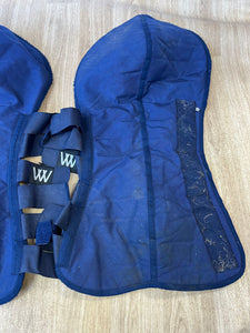 Woof Wear Navy Travel Boots Cob  Fronts And Backs