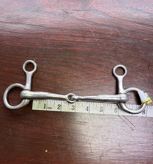 Fylde Handmade British Neat Hanging Cheek Snaffle 5.75” - Top Brand