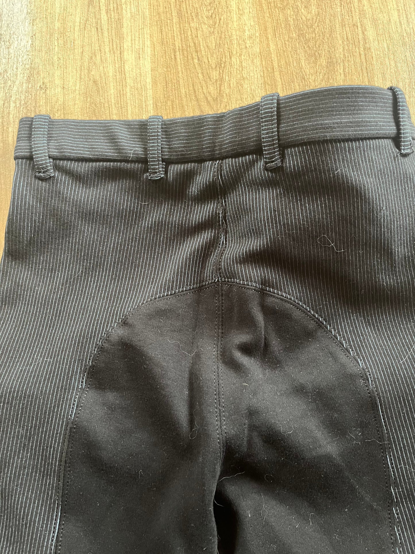 Ebd Size 28” Ladies Pinstripe Jodphurs Black