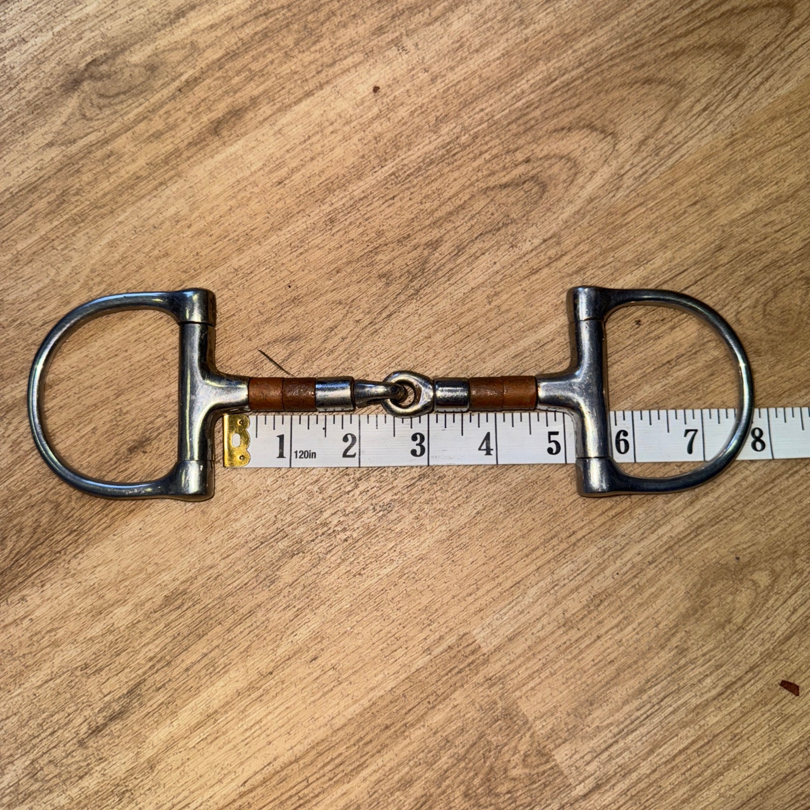 5” Copper Roller D Ring Snaffle