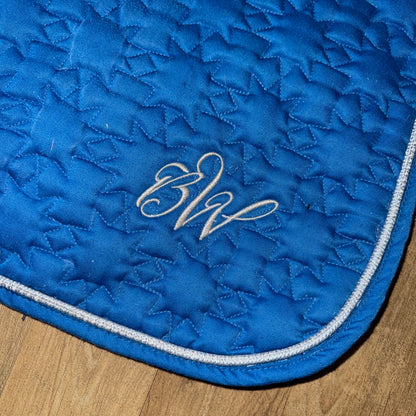 Bridleway Signature Range Blue Saddle Pad | Cob Size