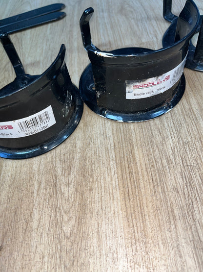 Bridle Rack Black One Per Listing