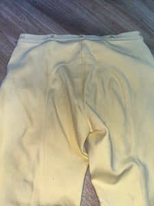 Loveson Ladies Canary Jodphurs Size 34” Regular