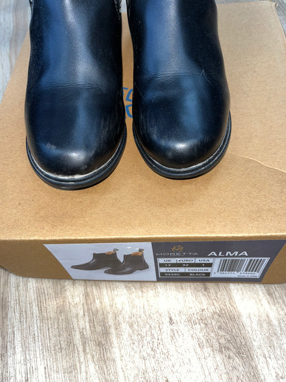Moretta Alma Jodphur Boots Black Size 13