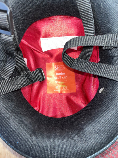 Shires Junior Skull Cap 54 CM