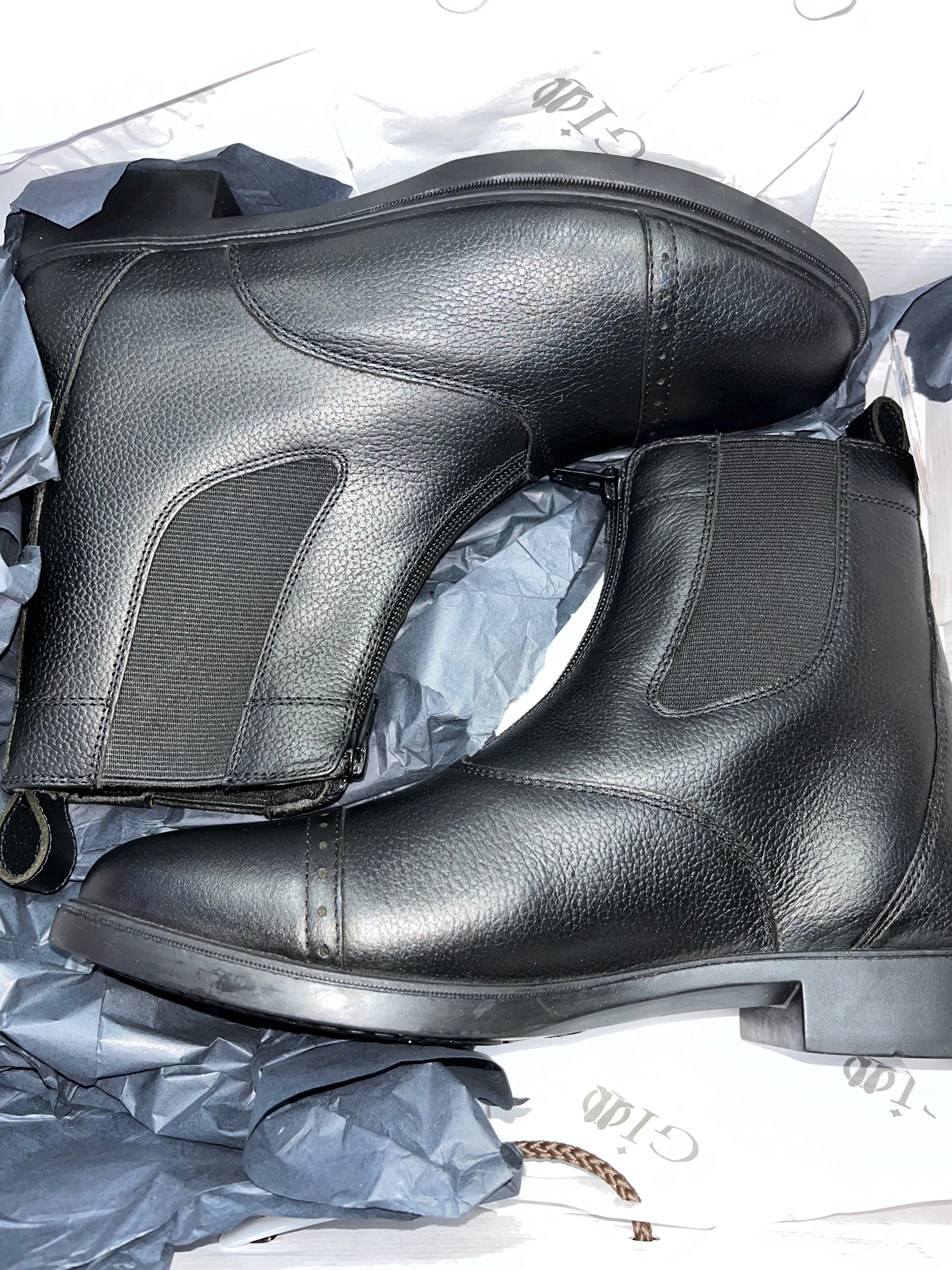 Brogini Gio Jodphur Boots Black Size 41