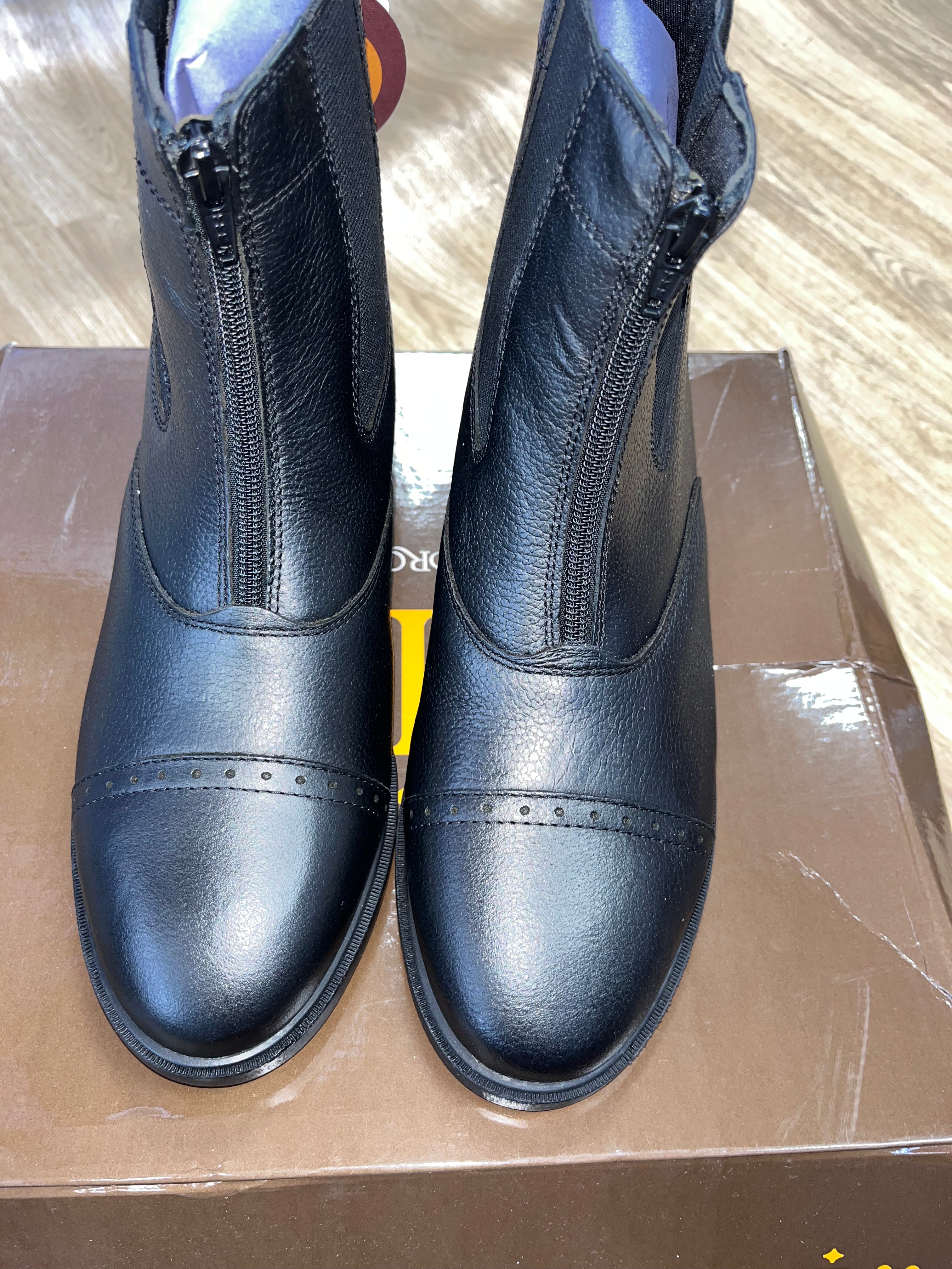Brogini Gio Jodphur Boots Black Size 41