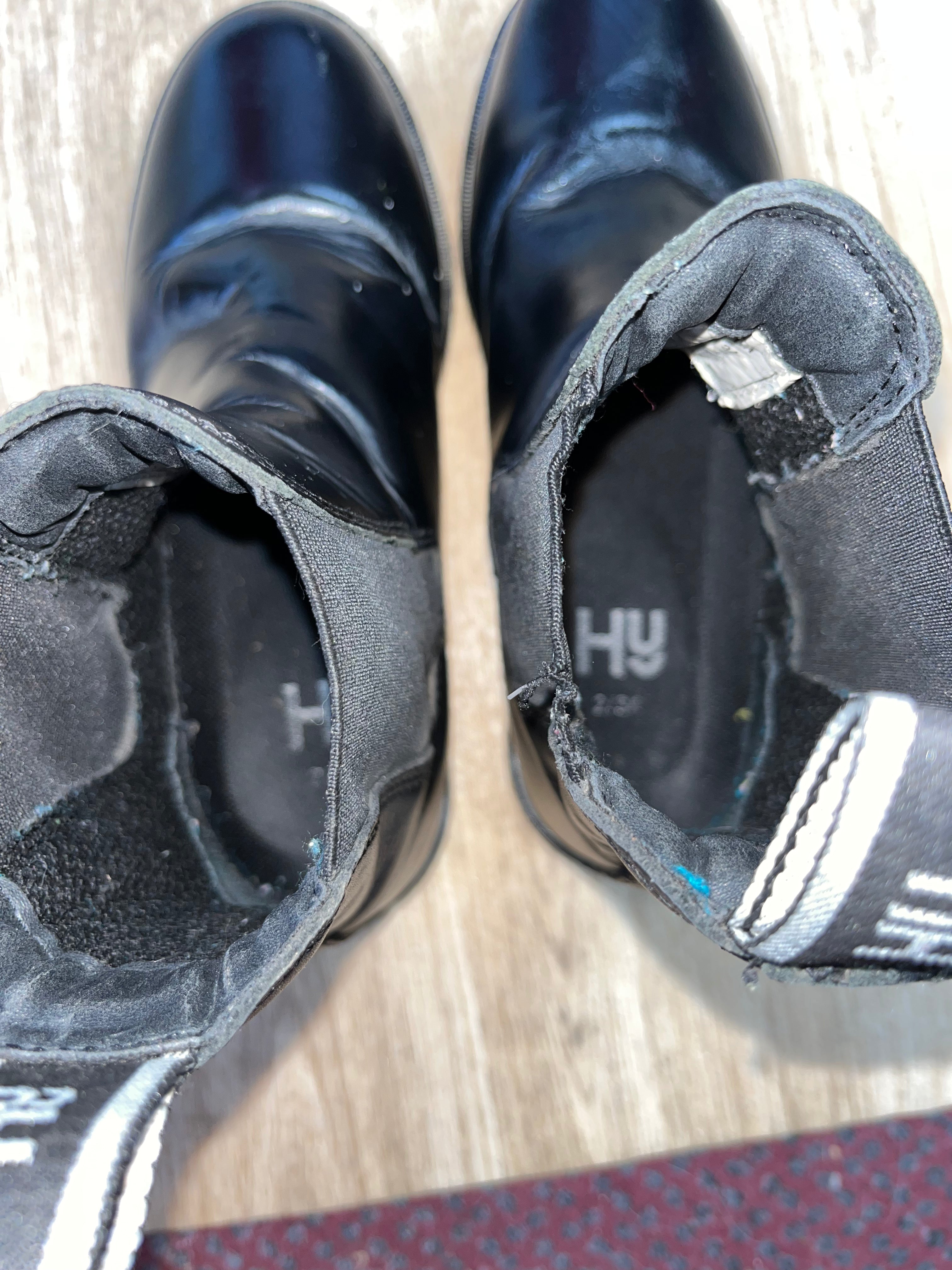 Hy Equestrian Children’s Jodphur Boots Black Size 2