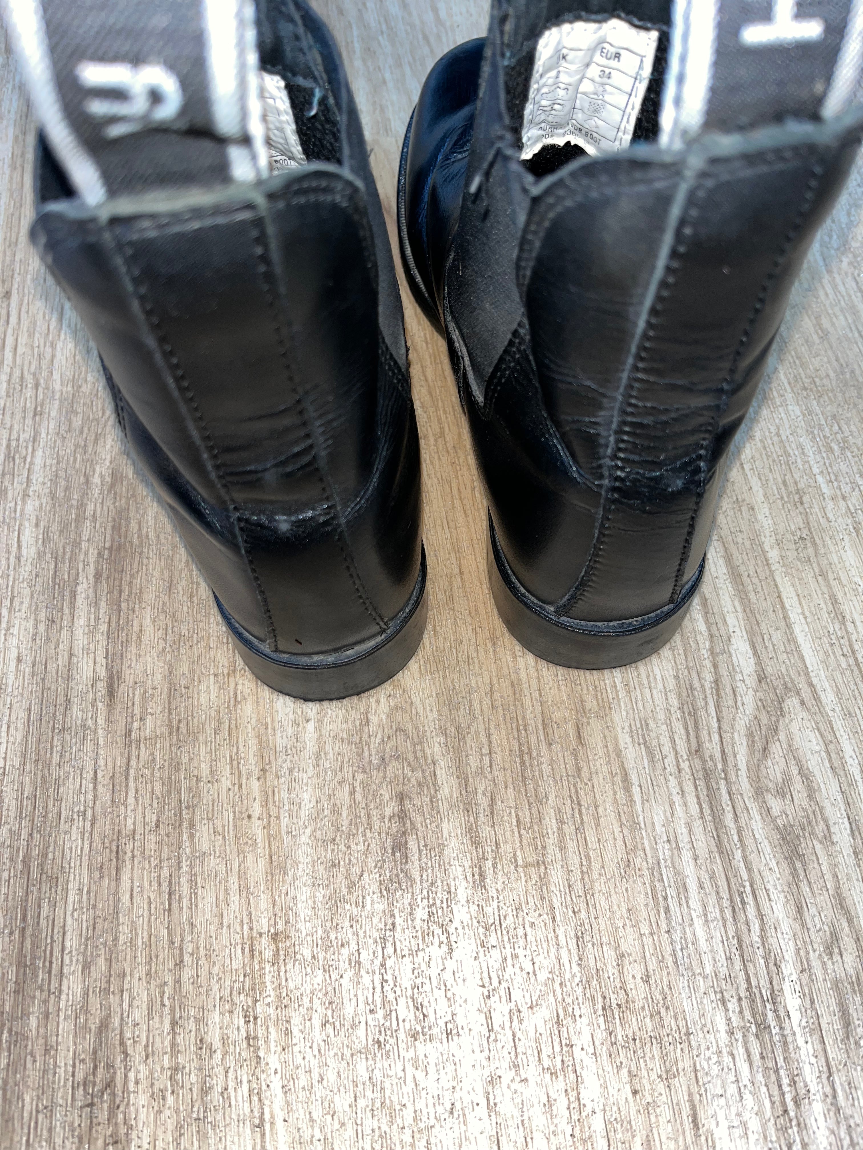 Hy Equestrian Children’s Jodphur Boots Black Size 2