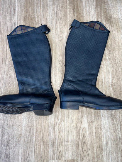Toggi Children’s Long Riding Boots Black Size 34