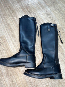 Brogini Children’s Long Riding Boots Size 30 Black