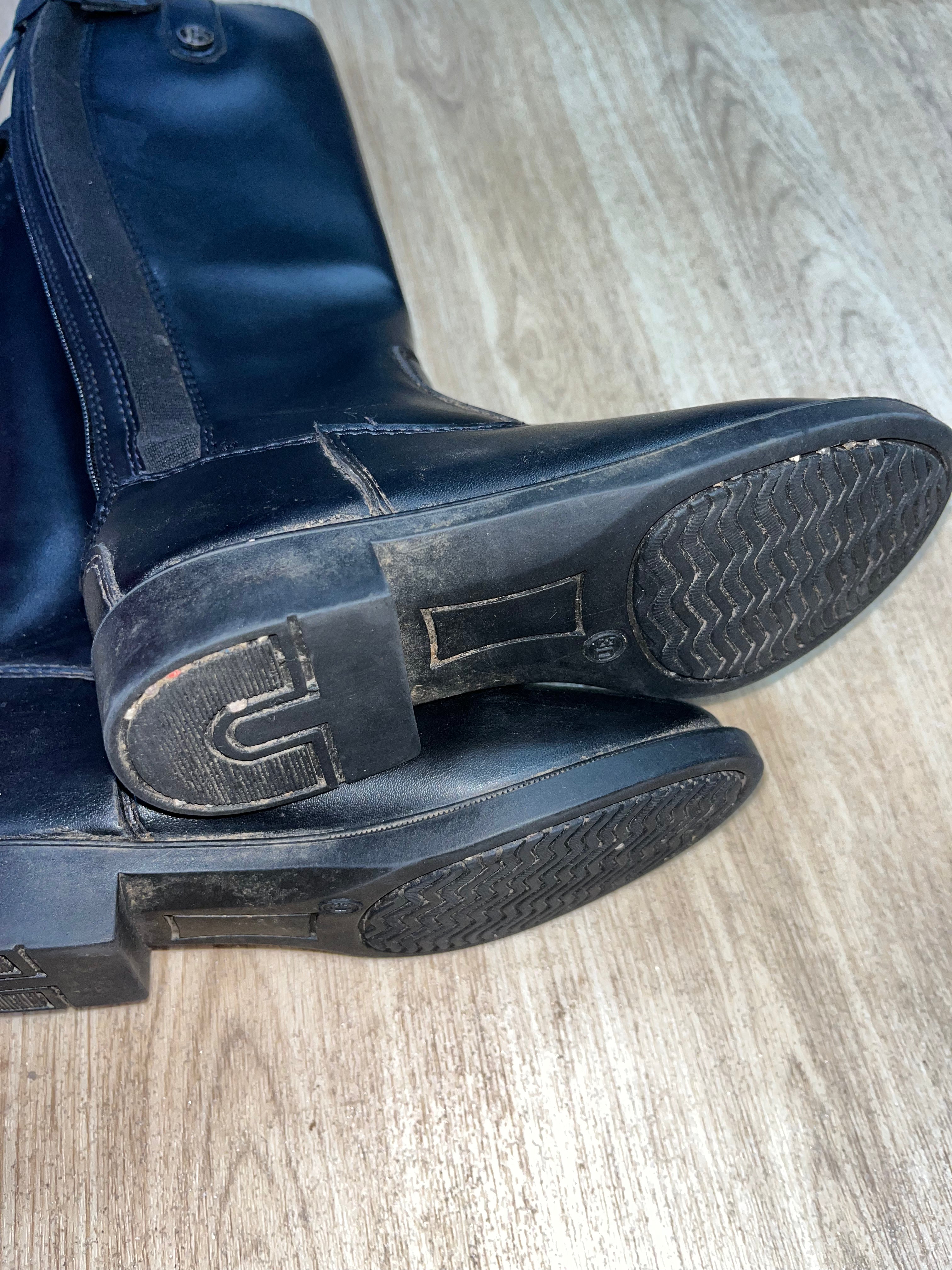 Brogini Children’s Long Riding Boots Size 30 Black