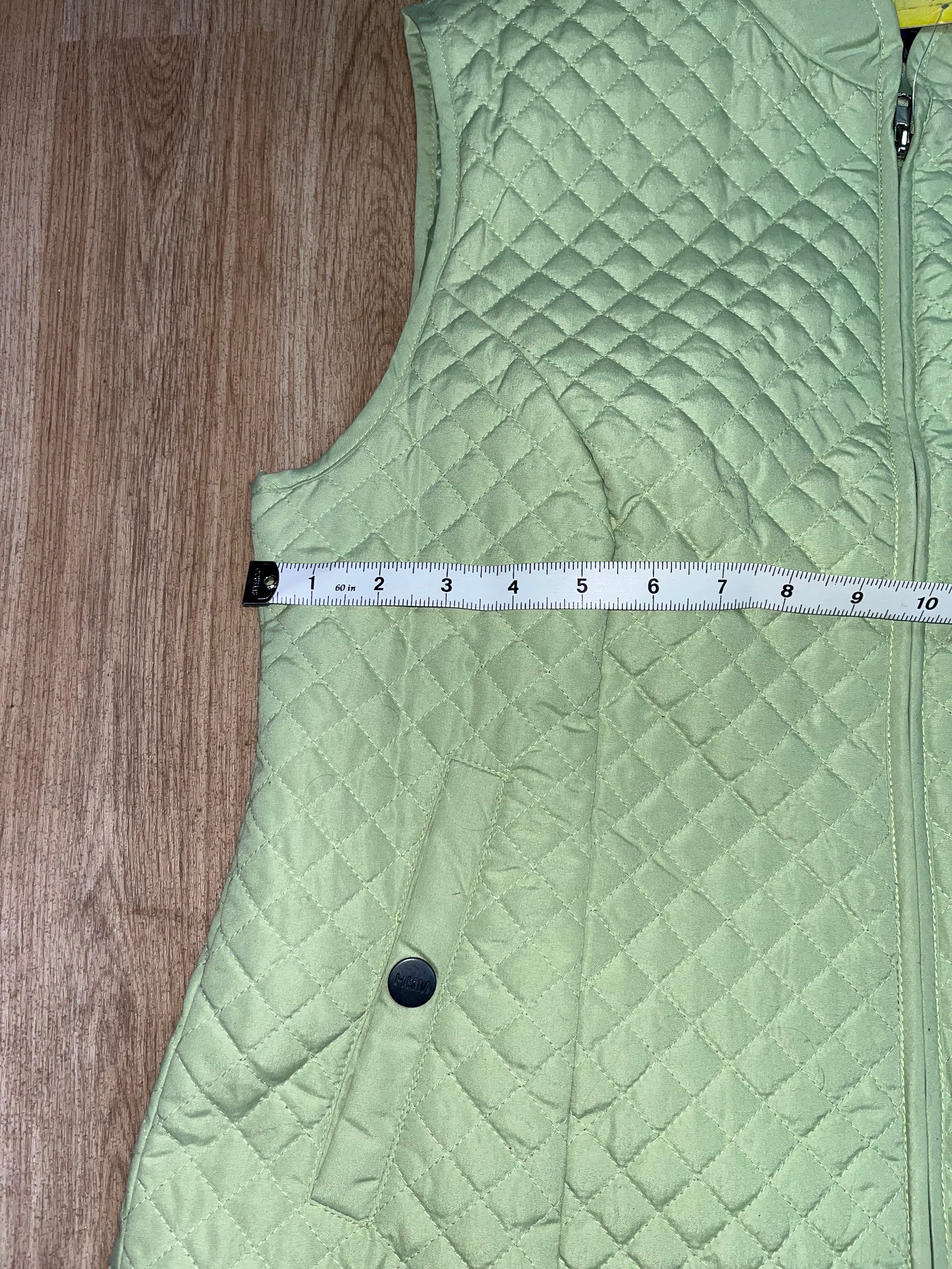 HKM Ladies Gilet Colour Pistachio Size XL