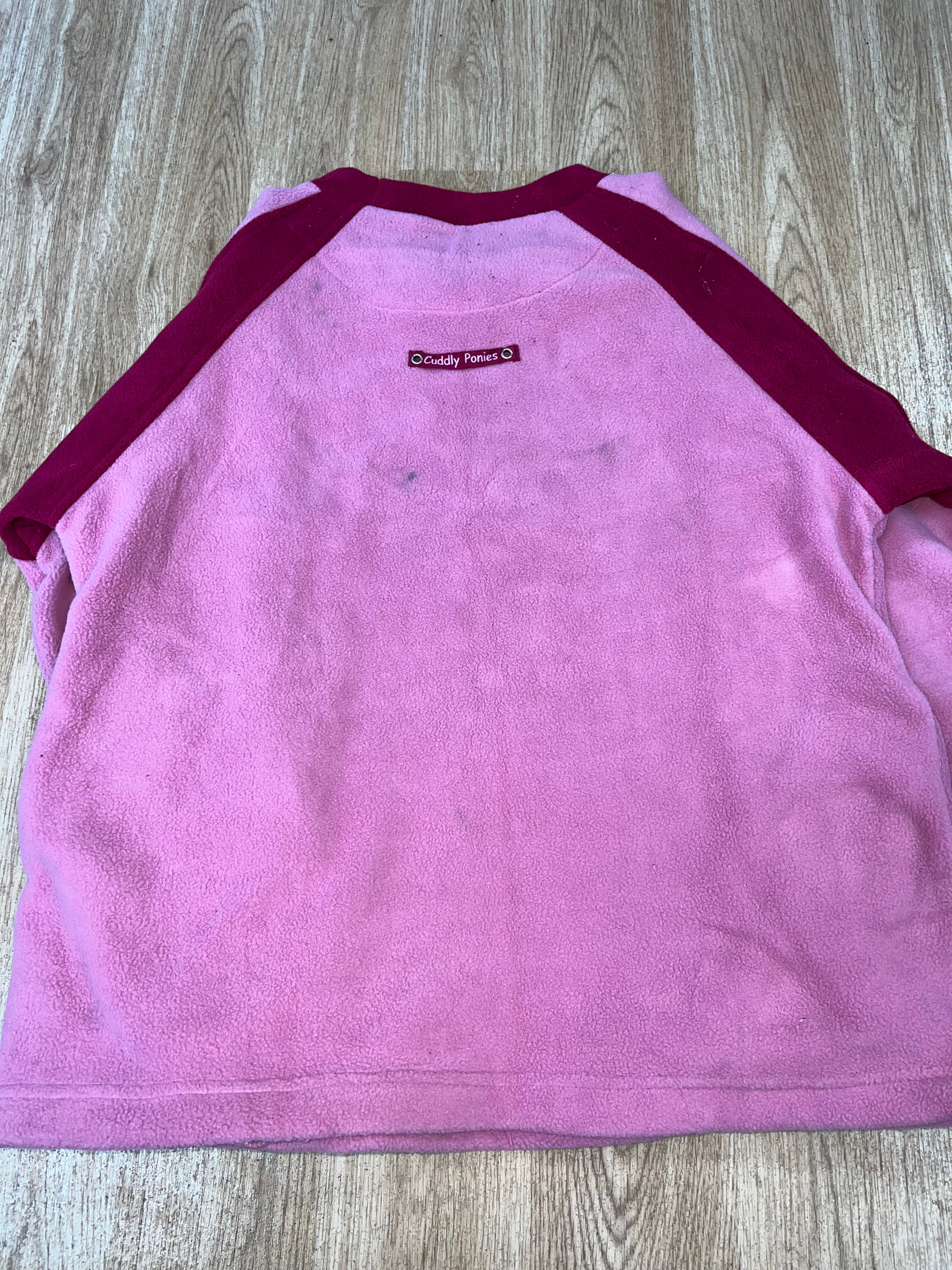 Dublin Cuddly Ponies Fleece Jumper Size 10 Years