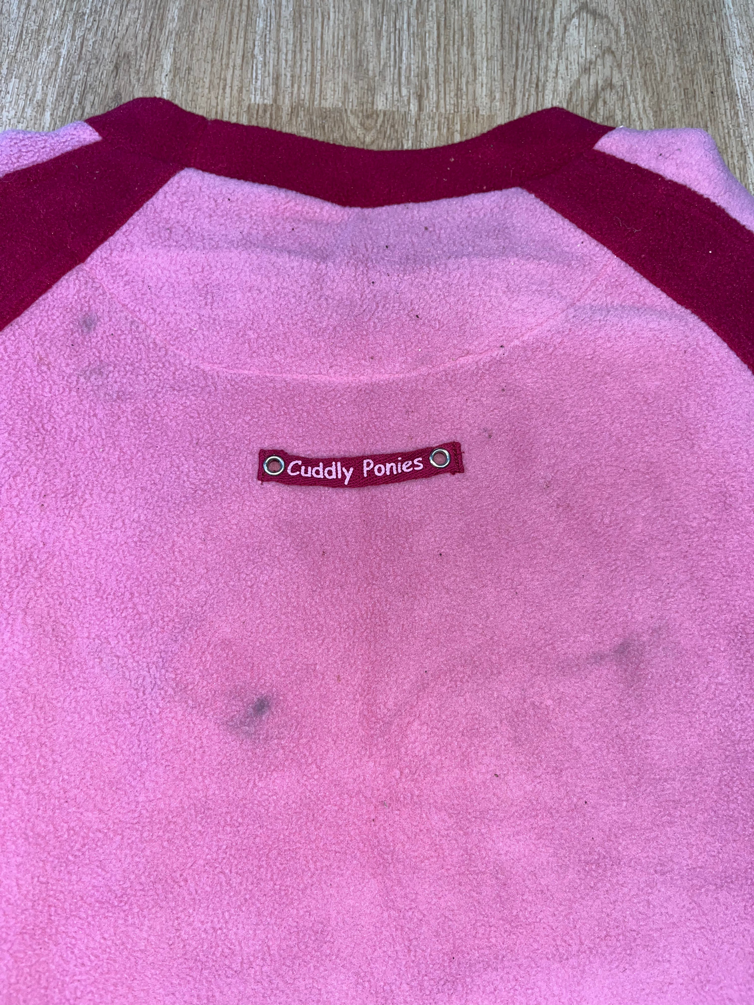 Dublin Cuddly Ponies Fleece Jumper Size 10 Years