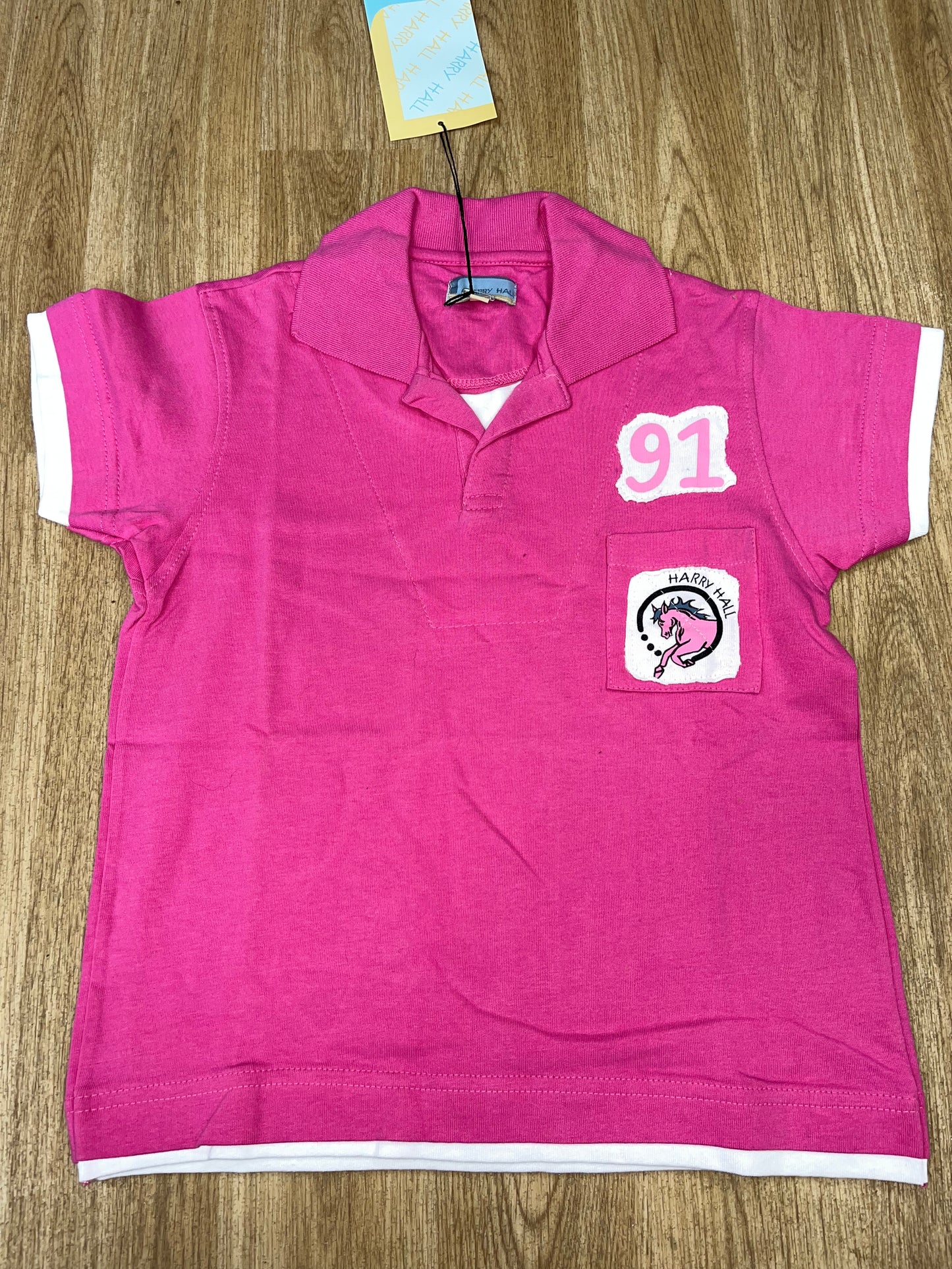 Harry Hall Children’s Princeton Rugby Shirt Size 10 / 11 Years .