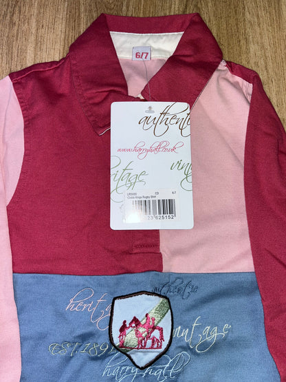 Harry Hall Children’s Kings Rugby Shirt Size 6 / 7 Years