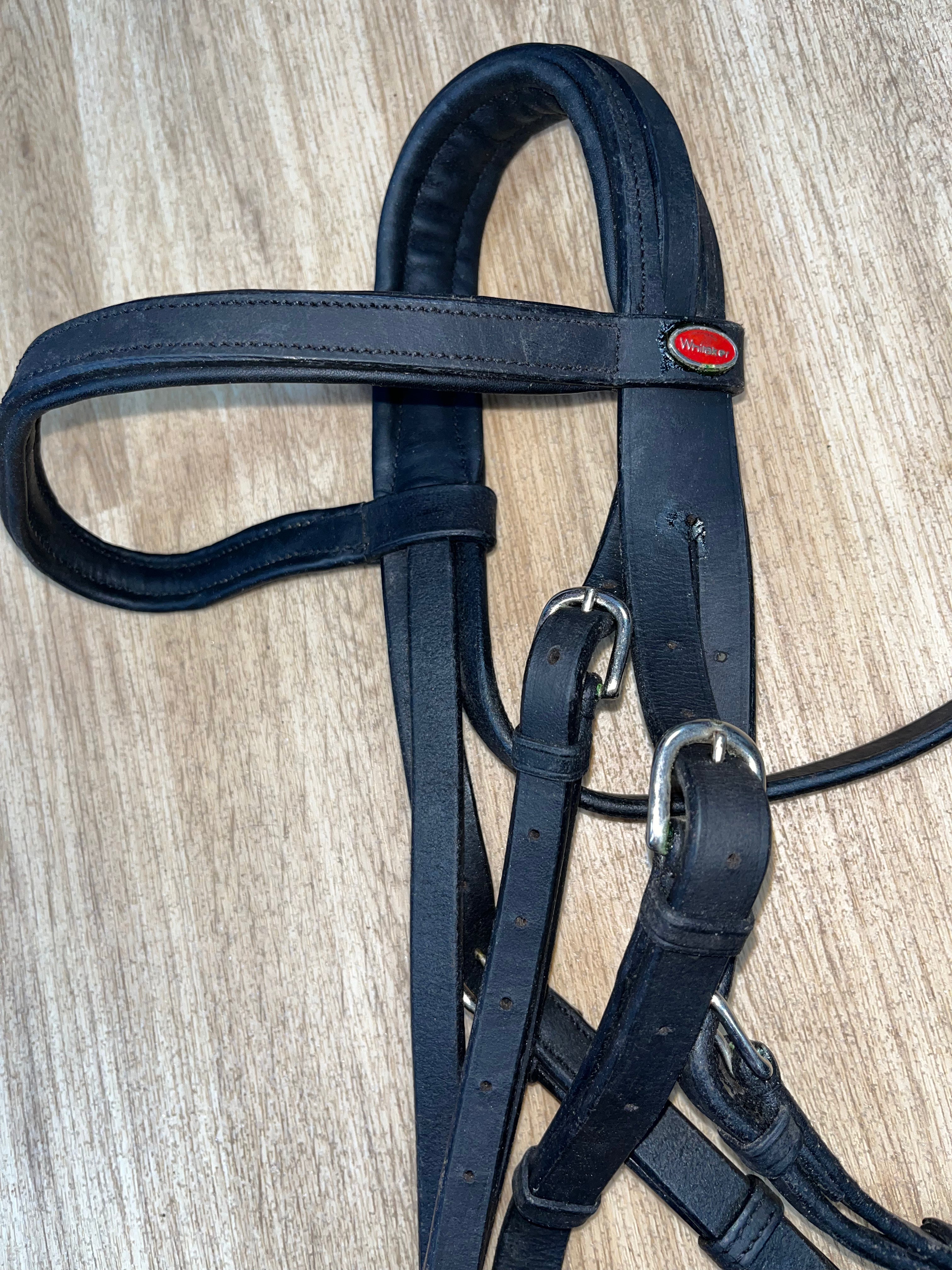 Whitaker Flash Bridle Full Black #16