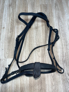 Whitaker Flash Bridle Full Black #16