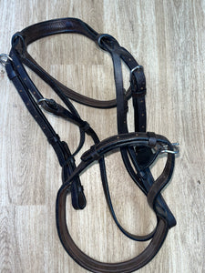 Brown Pony Bridle Padded Headpiece #15