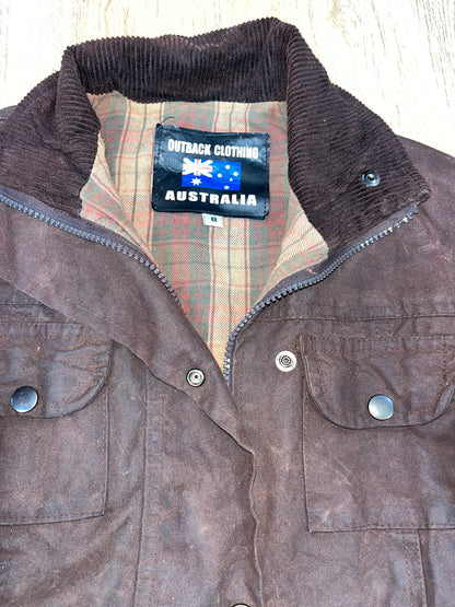 Outback Wax Jacket Ladies Size 8