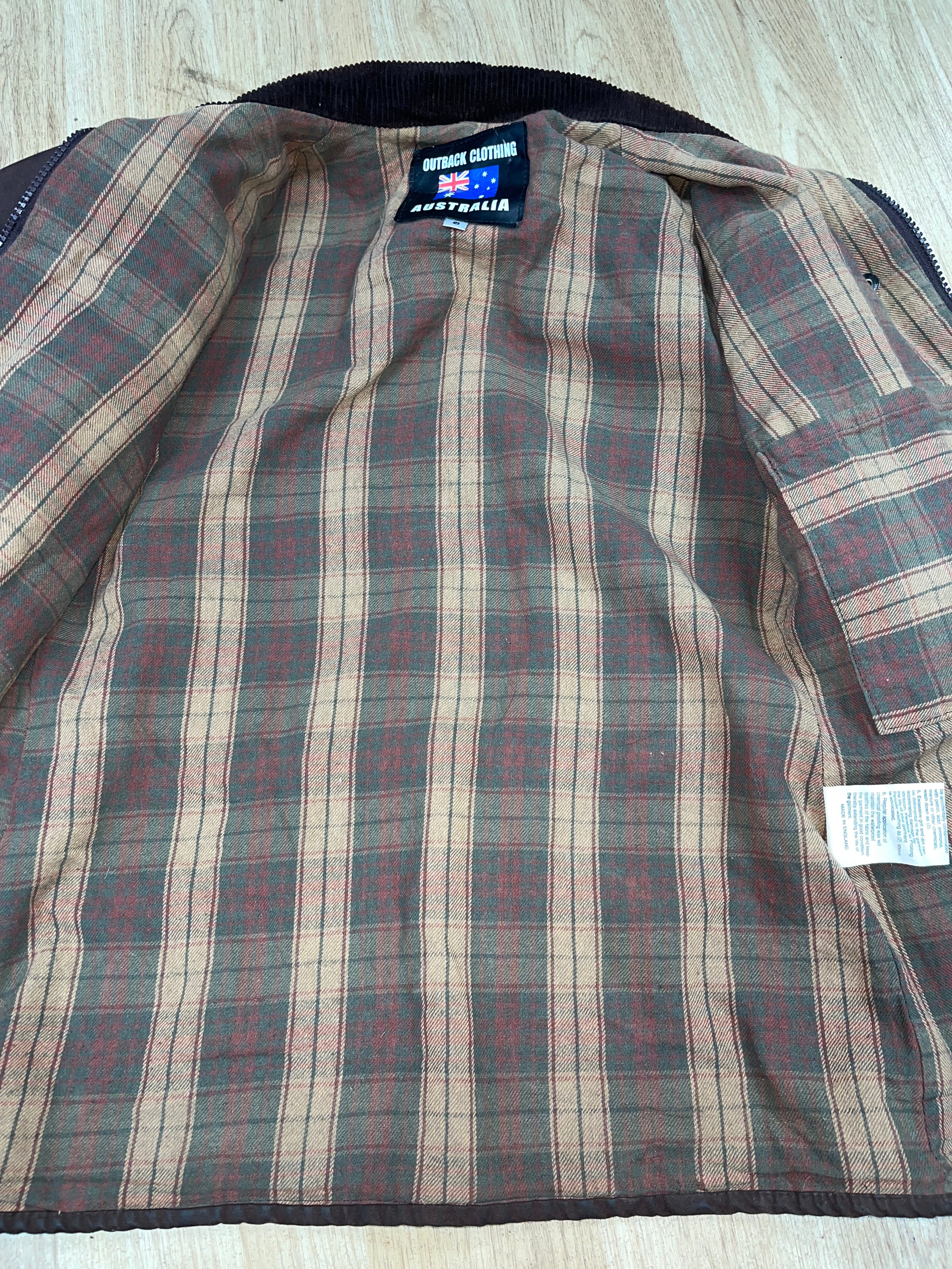 Outback Wax Jacket Ladies Size 8