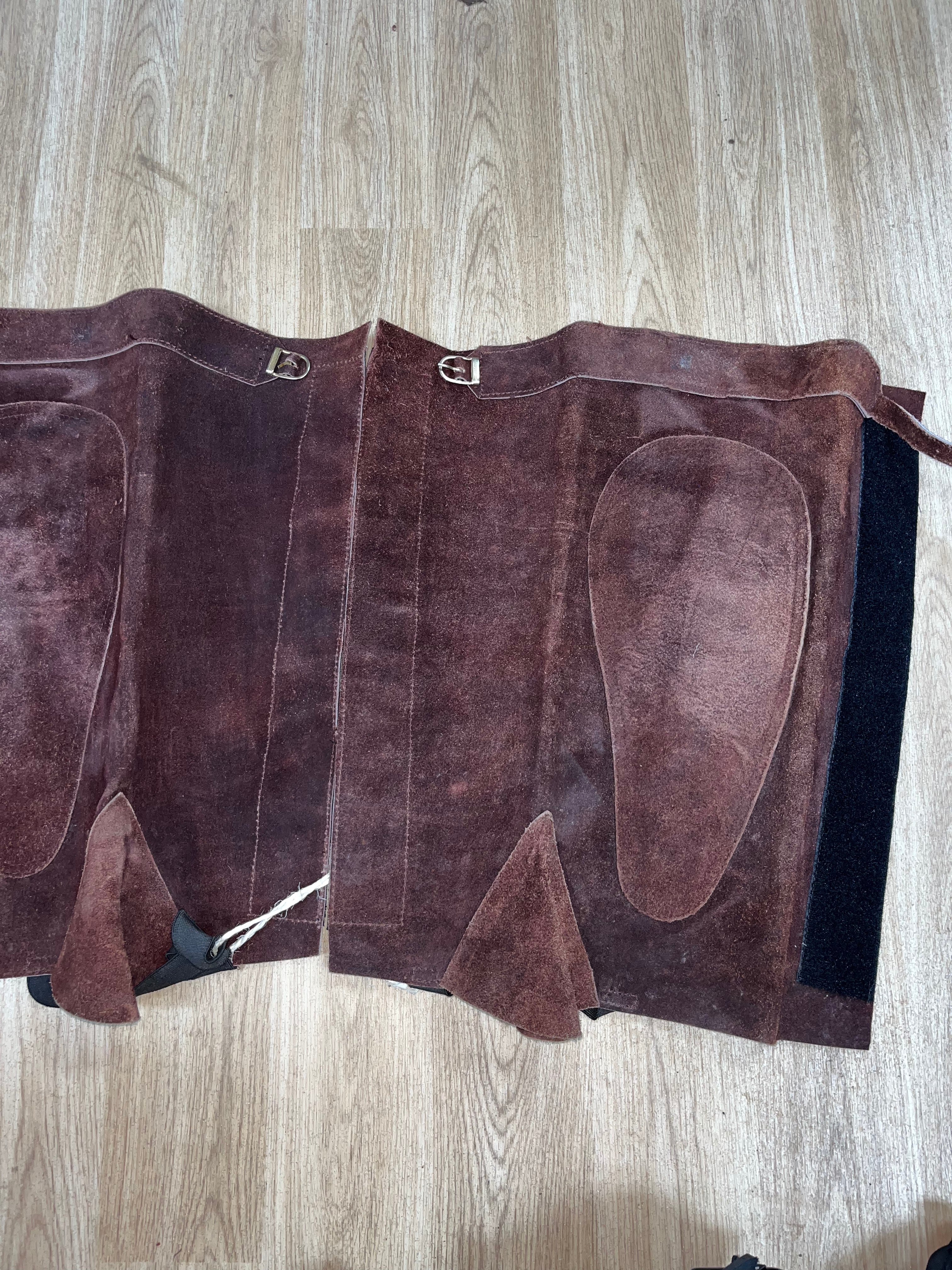 Suede Large Chaps Width 16” Length 18”