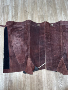 Suede Large Chaps Width 16” Length 18”
