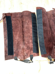 Suede Large Chaps Width 16” Length 18”