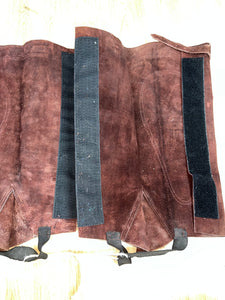 Suede Large Chaps Width 16” Length 18”