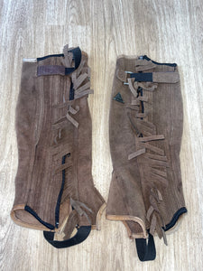 Mountain Horse Suede Chaps Junior Large