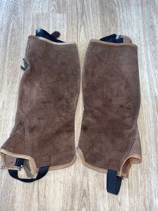 Mountain Horse Suede Chaps Junior Large